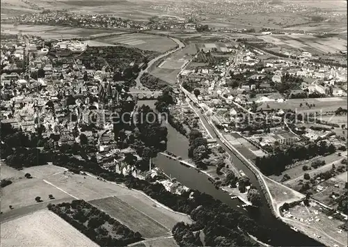 Limburg Lahn Lahntal Fliegeraufnahme Kat. Limburg a.d. Lahn