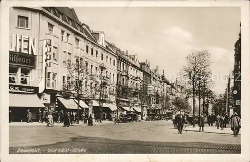 Duesseldorf Graf Adolf Strasse Kat. Duesseldorf