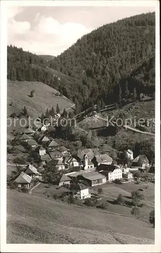 Aftersteg Panorama Gasthaus zum Engel Kat. Todtnau