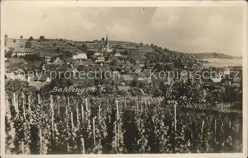 Bahlingen Panorama Kat. Bahlingen am Kaiserstuhl