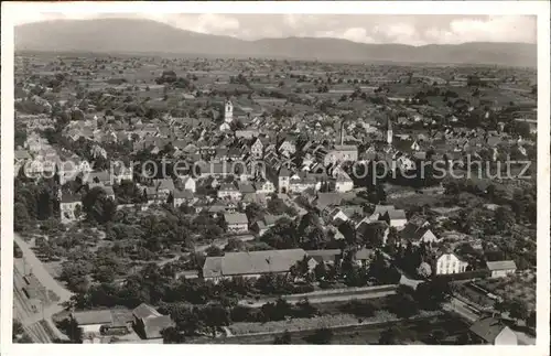 Endingen Kaiserstuhl Fliegeraufnahme Kat. Endingen am Kaiserstuhl