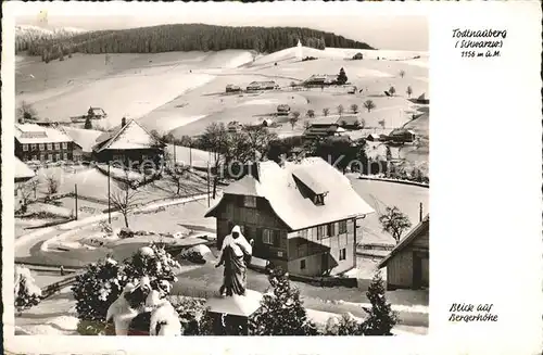 Todtnauberg Bergerhoehe Kat. Todtnau