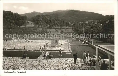 Badenweiler Schwimmbad Kat. Badenweiler