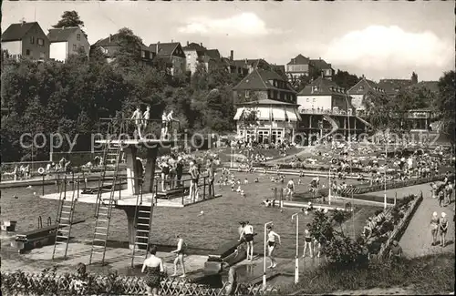 Velbert Freibad Herminghauspark Kat. Velbert