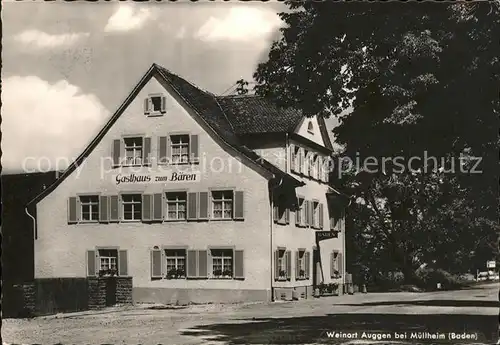 Auggen Gasthaus Zum Baeren  Kat. Auggen