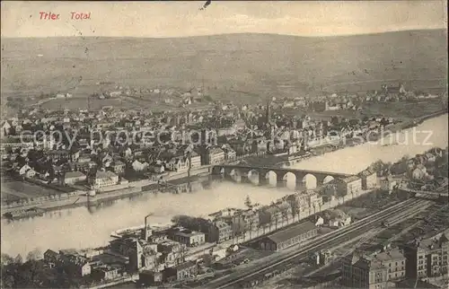 Trier Panorama Fliegeraufnahme Kat. Trier