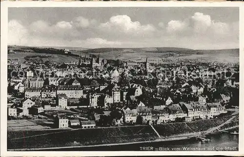 Trier Panorama vom Weisshaus Kat. Trier