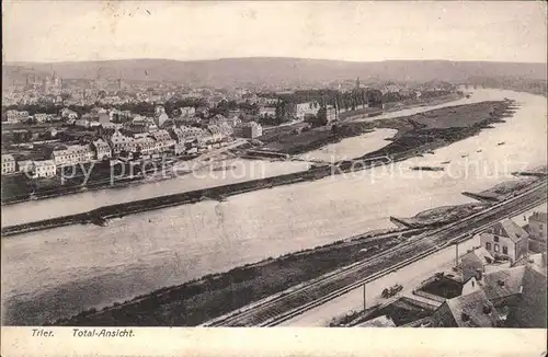 Trier Mosel Panorama Kat. Trier