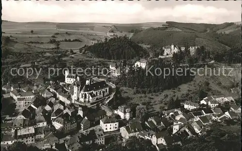 Neuerburg Eifel Panorama Fliegeraufnahme Kat. Neuerburg