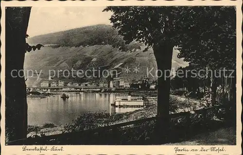 Bernkastel Kues Mosel Panorama Kat. Bernkastel Kues