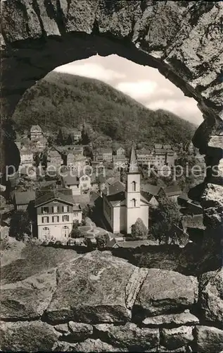 Lindenfels Odenwald Blick von der Burg / Lindenfels /Bergstrasse LKR