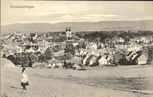 Donaueschingen Panorama Kat. Donaueschingen