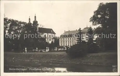 Donaueschingen Fuerstliches Schloss Kat. Donaueschingen