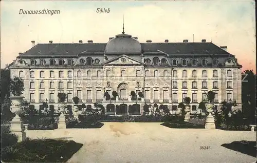 Donaueschingen Schloss Kat. Donaueschingen