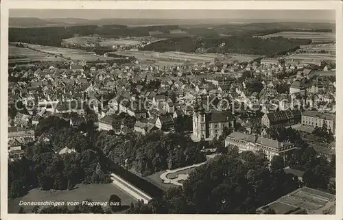 Donaueschingen Fliegeraufnahme Kat. Donaueschingen