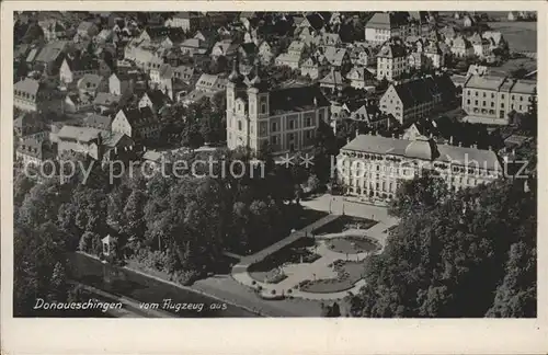 Donaueschingen Fliegeraufnahme Kat. Donaueschingen