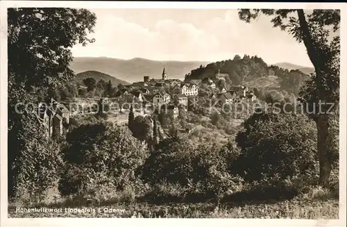 Lindenfels Odenwald Panorama / Lindenfels /Bergstrasse LKR