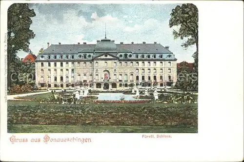 Donaueschingen Fuerstliches Schloss Kat. Donaueschingen