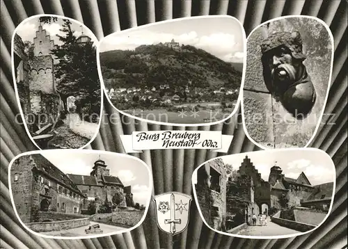 Neustadt Odenwald Burg Breuberg Wappen Kat. Breuberg