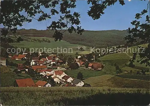 Guettersbach Mossautal Panorama Kat. Mossautal