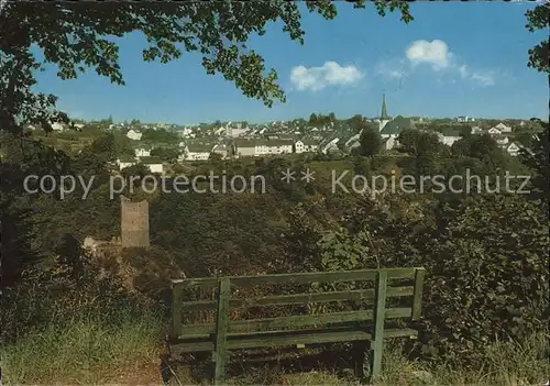 Manderscheid Eifel Panorama Kat. Manderscheid