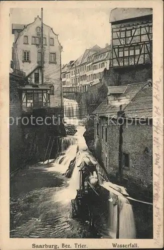 Saarburg Saar Wasserfall Kat. Saarburg