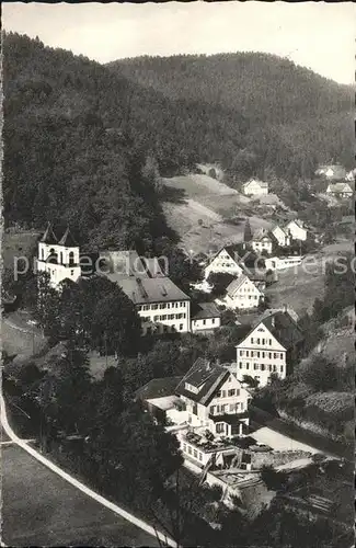 Bad Rippoldsau Schwarzwald Ortsansicht mit Kirche Kat. Bad Rippoldsau Schapbach
