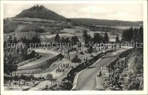 Nuerburg Nuerburgring Karussel Burgruine Kat. Nuerburg