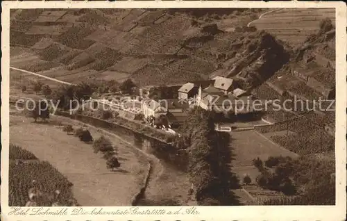 Mayschoss Hotel und Weinhaus Lochmuehle Ahrtal Kat. Mayschoss