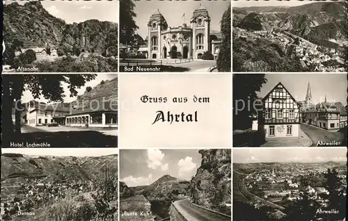 Bad Neuenahr Ahrweiler und Umgebung im Ahrtal Kat. Bad Neuenahr Ahrweiler