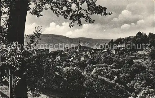 Lindenfels Odenwald Teilansicht Hoehenluftkurort Perle des Odenwaldes Kat. Lindenfels