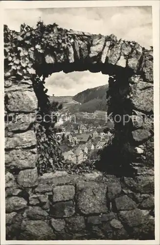 Lindenfels Odenwald Blick von der Burg Hoehenluftkurort Perle des Odenwaldes Kat. Lindenfels