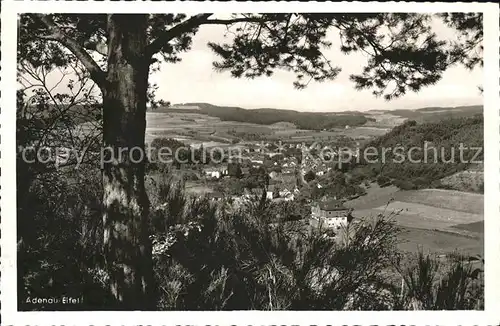 Adenau Panorama mit Jugendherberge Kat. Adenau