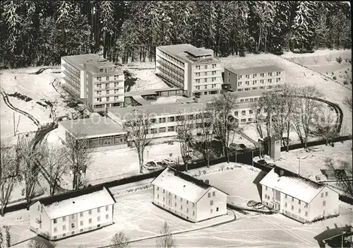 Neutrauchburg Kuranstalt Schwabenland Fliegeraufnahme Heilklimatischer Kurort Kat. Isny im Allgaeu