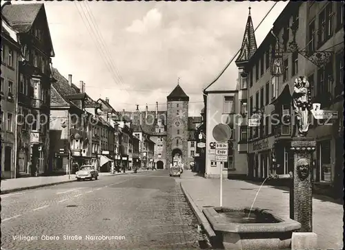 Villingen-Schwenningen Obere Strasse Tor Norrobrunnen / Villingen-Schwenningen /Schwarzwald-Baar-Kreis LKR