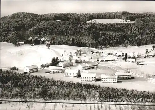 Neutrauchburg Kuranstalt Alpenblick Heilklimatischer Kurort Fliegeraufnahme Kat. Isny im Allgaeu