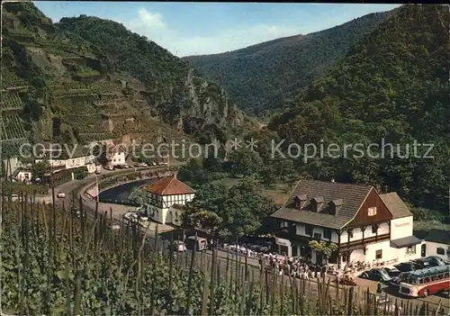 Walporzheim Bauernschenke Gasthaus Kat. Bad Neuenahr Ahrweiler