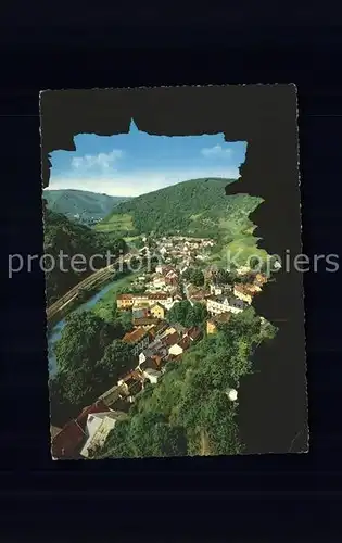 Altenahr Blick von der Burgruine Are Kat. Altenahr