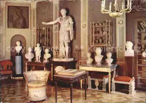Erbach Odenwald Schloss Roemisch Griechisches Zimmer Skulptur Bueste Kat. Erbach
