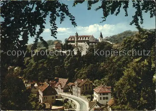 Schoenberg Bensheim Blick zum Schloss Luftkurort Kat. Bensheim