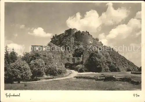 Hohentwiel Festung Eugenstor Groesste Burgruine Deutschlands Kat. Singen (Hohentwiel)