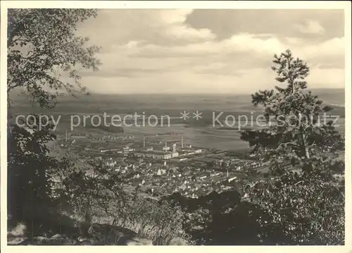 Singen Hohentwiel Blick vom Hohentwiel auf Maggi Werke Industrie Bodensee Kat. Singen (Hohentwiel)