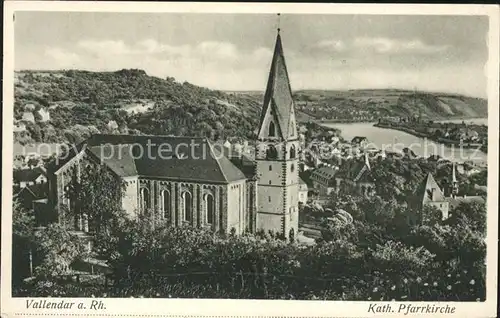 Vallendar Katholische Pfarrkirche Kat. Vallendar