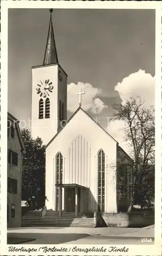 ueberlingen Bodensee Evangelische Kirche Kat. ueberlingen