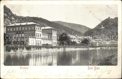 Bad Ems Kurhaus  Kat. Bad Ems