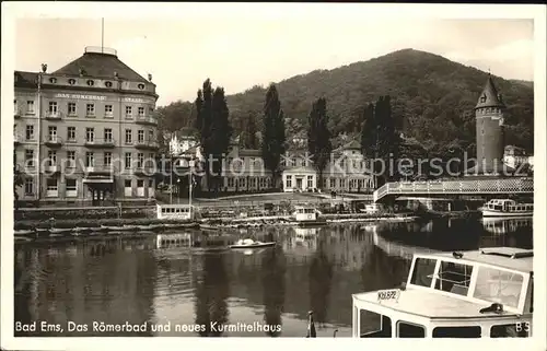 Bad Ems Roemerbad neues Kurmittelhaus Kat. Bad Ems