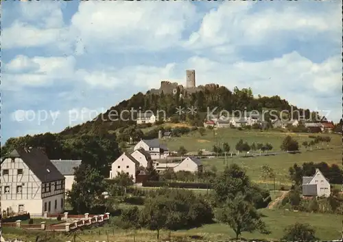 Nuerburg mit Burg Kat. Nuerburg