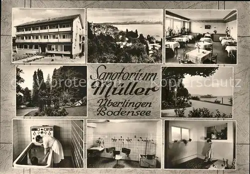 ueberlingen Bodensee Sanatorium Mueller Kat. ueberlingen
