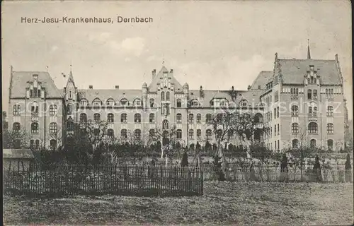 Dernbach Westerwald Herz Jesu Krankenhaus (Feldpost) Kat. Dernbach (Westerwald)