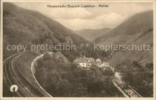 Boppard Huensrueckbahn Castellaun Muehltal Kat. Boppard